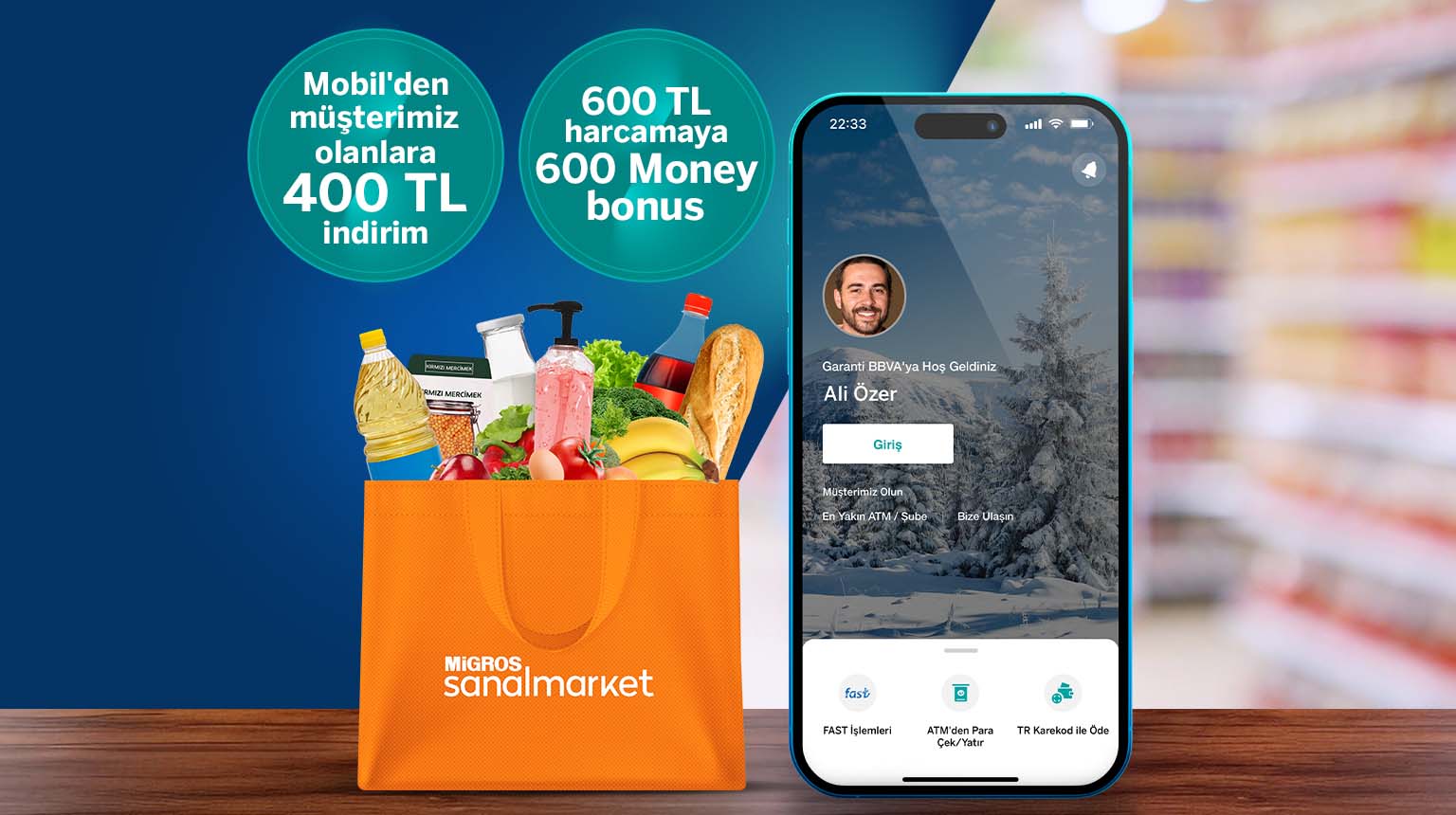 Migros Sanal Market’te 1.000 TL’ye varan fırsat!