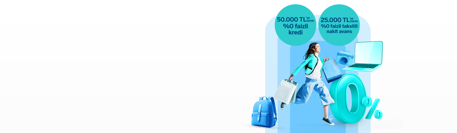 75.000 TL'ye Varan %0 Faizli Kredi ve Taksitli Nakit Avans!