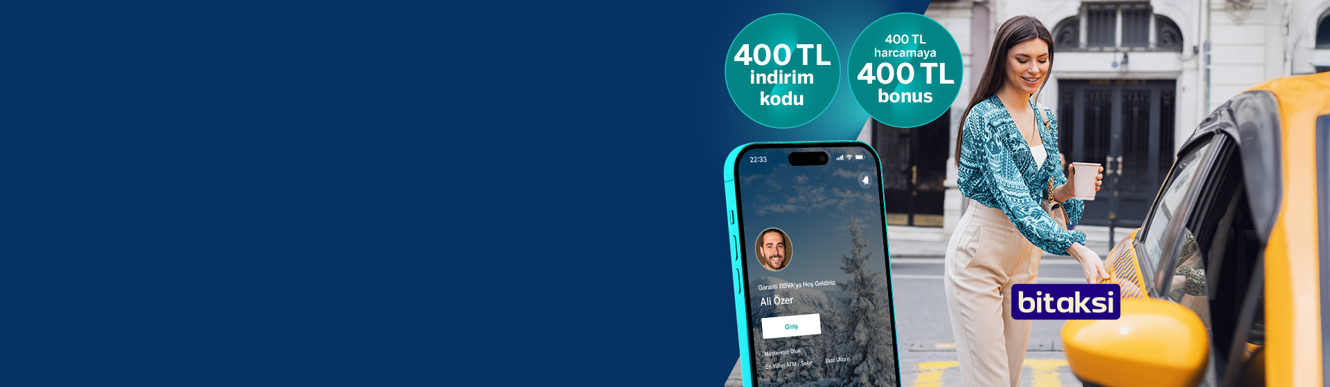 Bitaksi’de 800 TL'ye varan fırsat!